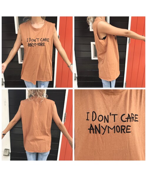 no brand(ノーブランド)の「I don't タンク(タンクトップ・レディース・その他)」の14枚目の写真