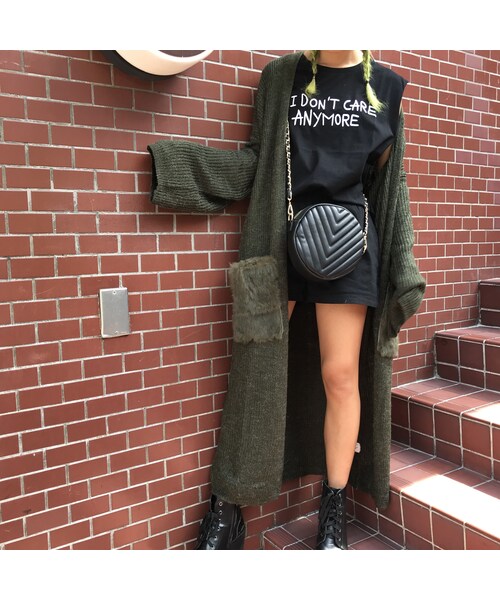 no brand(ノーブランド)の「I don't タンク(タンクトップ・レディース・その他)」の3枚目の写真