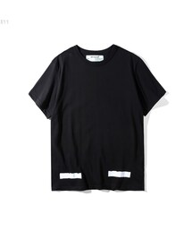 Off-White - OFF-WHITE オフホワイト 半袖Tシャツ プリント ブラック コットン サイズXL 美品 中古 4c073316 off white（オフホワイト）の「OFF-WHITE(オフホワイト