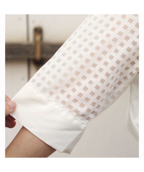 NIRAME.CO(ニラメッコ)の「あみどシャツ(シャツ/ブラウス・メンズ・その他)」の2枚目の写真