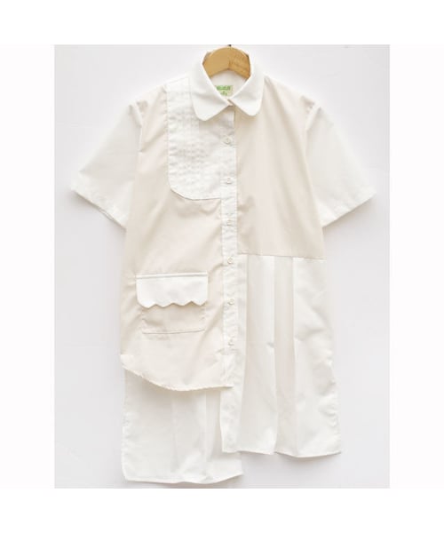 NIRAME.CO（ニラメッコ）の「たっくちっくたっくシャツ～ほわいと～（シャツ/ブラウス・メンズ・その他）」の2枚目の写真