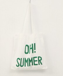 Dailyabout | レタリングニットバッグ(トートバッグ)