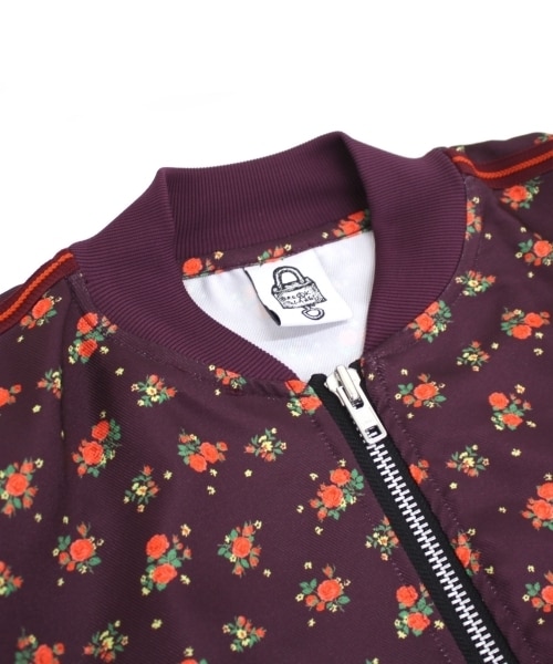 RNA（アールエヌエー）の「＜予約＞フラワープリントラインジャケット（ジャケット/アウター・レディース・ブラックベース/ブラウンベース/ブルーベース・M）」の5枚目の写真