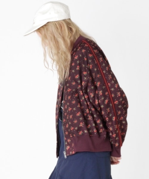RNA（アールエヌエー）の「＜予約＞フラワープリントラインジャケット（ジャケット/アウター・レディース・ブラックベース/ブラウンベース/ブルーベース・M）」の22枚目の写真