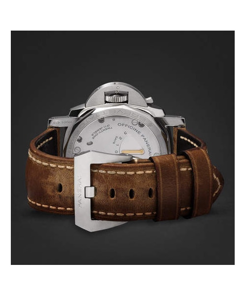 PANERAI（パネライ）の「Officine Panerai Luminor Marina 1950 3 Days Acciaio 47mm Stainless Steel And Leather Watch（アナログ腕時計・メンズ・Black・One Size）」の4枚目の写真