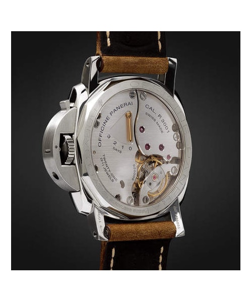 PANERAI（パネライ）の「Officine Panerai Luminor Marina 1950 3 Days Acciaio 47mm Stainless Steel And Leather Watch（アナログ腕時計・メンズ・Black・One Size）」の5枚目の写真