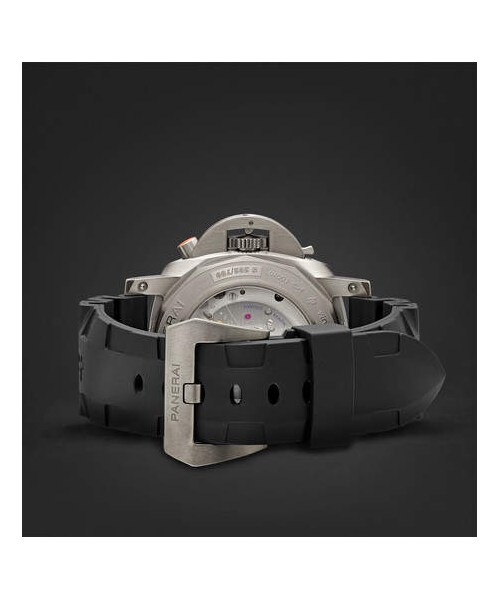 PANERAI（パネライ）の「Officine Panerai Luminor 1950 Regatta 3 Days Chrono Flyback Automatic Titanio 47mm Titanium And Rubber Watch（アナログ腕時計・メンズ・Black・One Size）」の3枚目の写真