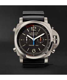 PANERAI | Officine Panerai Luminor 1950 Regatta 3 Days Chrono Flyback Automatic Titanio 47mm Titanium And Rubber Watch(アナログ腕時計)