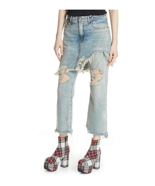 R13/アールサーティーン　ペイント　デニム　パンツ R13 アールサーティーン レディース デニムパンツ サイズ：26(M