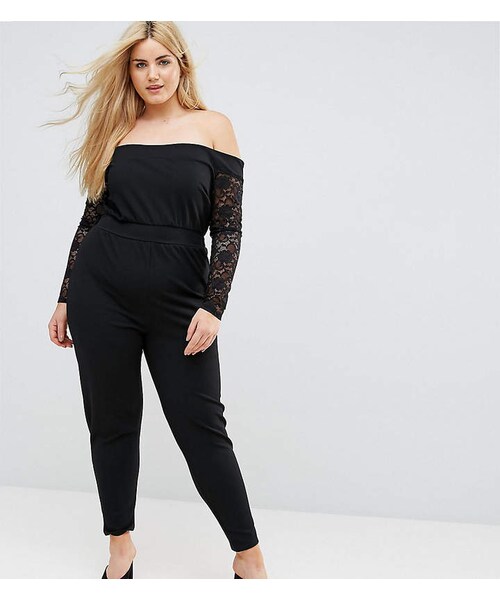 pink bardot jumpsuit
