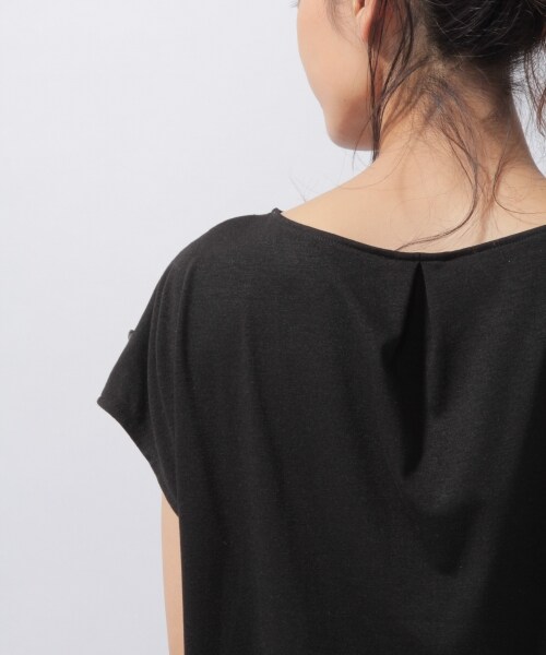 laboratory work（ラボラトリーワーク）の「デザインシフォンプルオーバー（トップス・ホワイト/ブラック/グレー）」の15枚目の写真