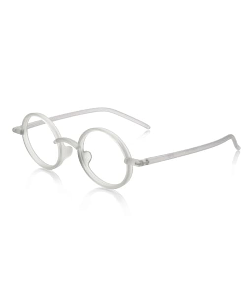 JINS（ジンズ）の「【Konstantin Grcic OPTICAL】コンスタンティン・グルチッチ メガネ ラウンド（メガネ・レッド(05)/ブラウンデミ(86)/ライトグレー(91)/マットブラック(97)・Small 43□21-154○41）」の3枚目の写真