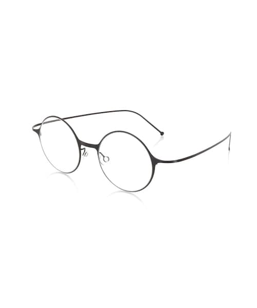 JINS（ジンズ）の「【Konstantin Grcic OPTICAL】コンスタンティン・グルチッチ メガネ ラウンド（メガネ・ゴールド(195)/ガンメタル(293)/ホワイト(390)/マットブラック(497)・Medium 46□19-148○45）」の3枚目の写真