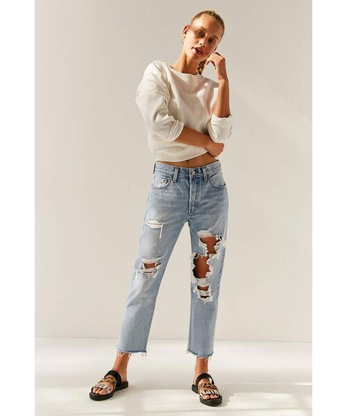 levi's 501 cropped skinny