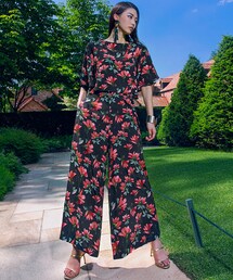 DINT | ネイチャーブロッサムパンツ（ベルトset）(その他パンツ)