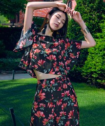 DINT | ネイチャーブロッサムブラウス(シャツ/ブラウス)