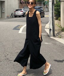 DHOLIC | バックツイストUネックオールインワン(つなぎ/オールインワン)
