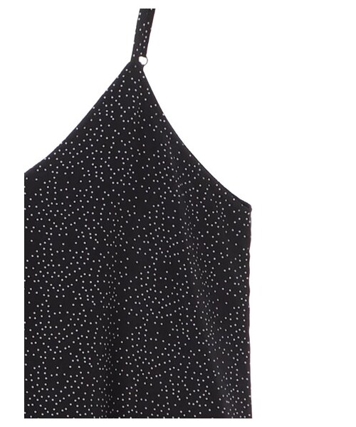 E hyphen world gallery（イーハイフンワールドギャラリー）の「・ドットワイドオールインワン（オールインワン・サロペット・オフホワイト/ブラック・F）」の12枚目の写真