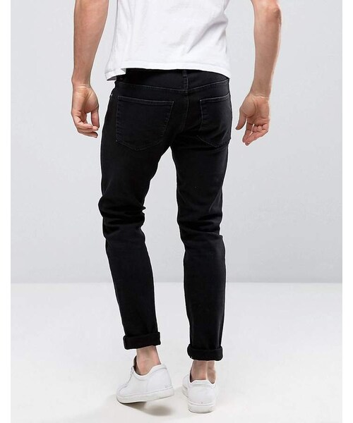 ウィークデイ (Weekday) メンズ ジーンズ・デニム ボトムス・パンツ Time Loose Fit Bootcut Jeans In Rusty Red (ラスティーレッド)