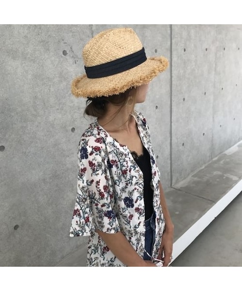 copine（コピン）の「再入荷！キーネック花柄2WAYガウンワンピース(3color)【クリックポスト対象商品】（ワンピース・レディース・その他）」の6枚目の写真