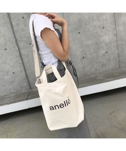 copine（コピン）の「再入荷！anelloコットンキャンバス 2WAYトートバッグ ショルダーバッグ(3color)【クリックポスト対象商品】（ショルダーバッグ・レディース・その他）」の4枚目の写真