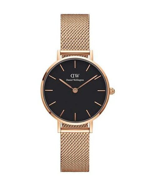 Daniel Wellington(ダニエルウェリントン)の「Daniel Wellington Classic Petite Mesh Strap Watch, 28mm(アナログ腕時計・レディース・Metallic・One Size)」の1枚目の写真