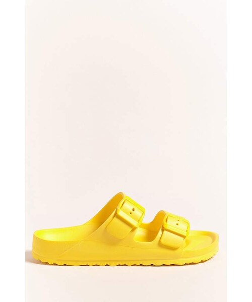 Forever 21 Rubber Buckle Sandals