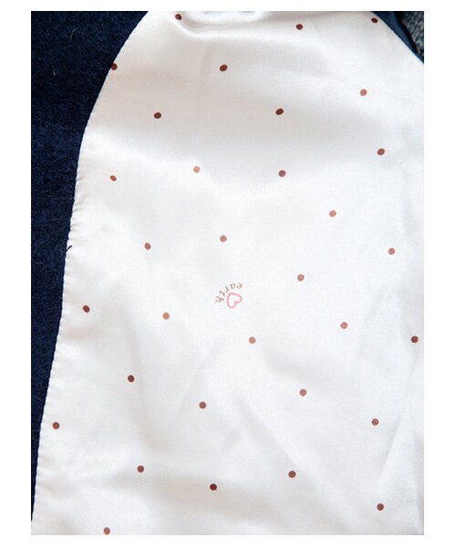 earth music&ecology（アースミュージックアンドエコロジー）の「【Special Price】スライバーニットロングコート（コート　・レディース・ピンク/ネイビー/ライトグレー/ベージュ・M/S）」の8枚目の写真