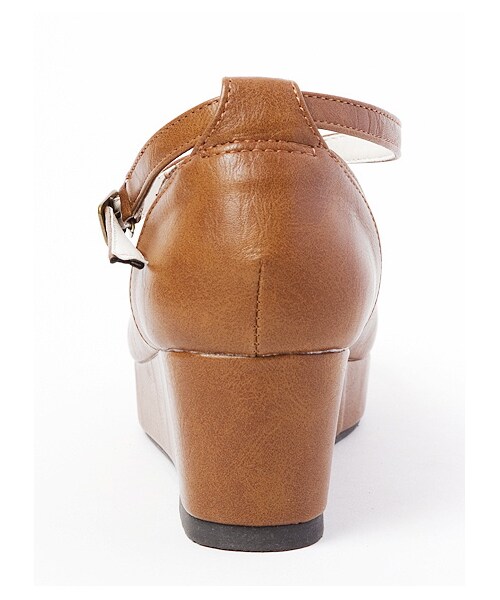 earth music&ecology（アースミュージックアンドエコロジー）の「【Special Price】プラットフォームパンプス　（パンプス・レディース・ブラック/キャメル/ボルドー/ダークブル・22.5cm/23.5cm/23cm/24.5cm/24cm）」の7枚目の写真