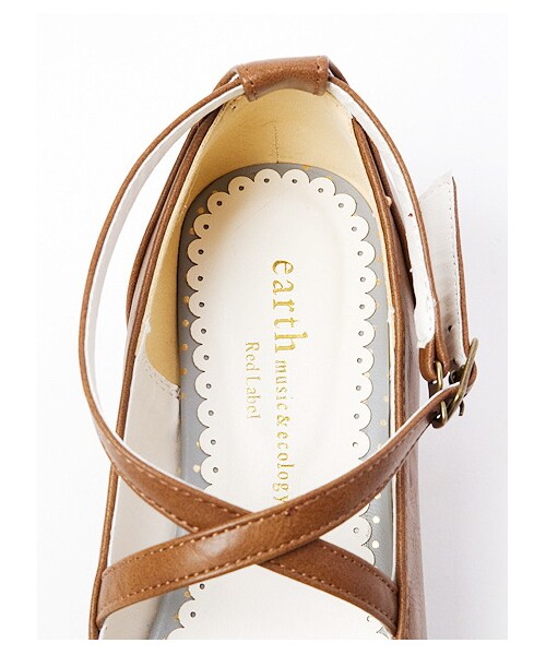 earth music&ecology（アースミュージックアンドエコロジー）の「【Special Price】プラットフォームパンプス　（パンプス・レディース・ブラック/キャメル/ボルドー/ダークブル・22.5cm/23.5cm/23cm/24.5cm/24cm）」の4枚目の写真