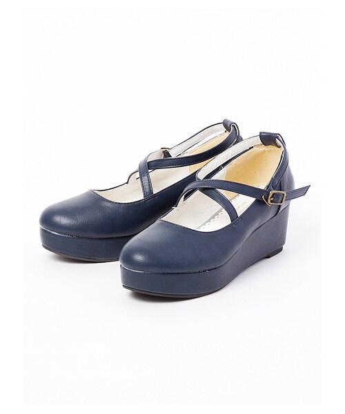 earth music&ecology（アースミュージックアンドエコロジー）の「【Special Price】プラットフォームパンプス　（パンプス・レディース・ブラック/キャメル/ボルドー/ダークブル・22.5cm/23.5cm/23cm/24.5cm/24cm）」の13枚目の写真