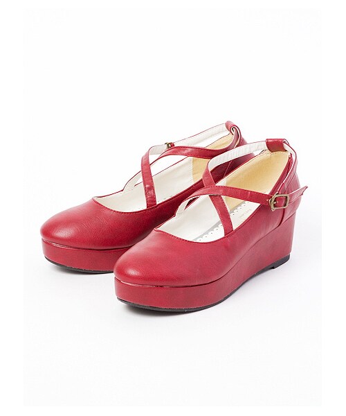 earth music&ecology（アースミュージックアンドエコロジー）の「【Special Price】プラットフォームパンプス　（パンプス・レディース・ブラック/キャメル/ボルドー/ダークブル・22.5cm/23.5cm/23cm/24.5cm/24cm）」の11枚目の写真