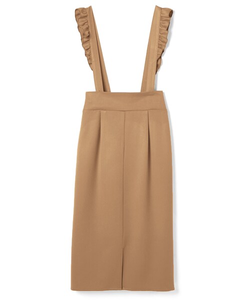 GRL（グレイル）の「フリルサス付タイトスカート（スカート・レディース・レッド/ブラック/ベージュ・M）」の3枚目の写真