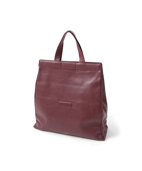 URBAN RESEARCH(アーバンリサーチ)の「UNDER BAR RAW .@MINIM LETHER PAPER 2WAY BAG(バッグ・レディース・Black/Navy/Bordeaux/Off・-)」の4枚目の写真