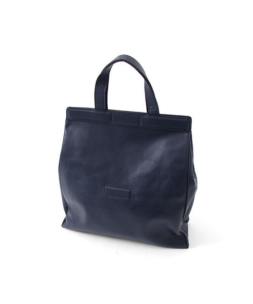 URBAN RESEARCH(アーバンリサーチ)の「UNDER BAR RAW .@MINIM LETHER PAPER 2WAY BAG(バッグ・レディース・Black/Navy/Bordeaux/Off・-)」の3枚目の写真
