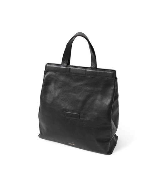 URBAN RESEARCH(アーバンリサーチ)の「UNDER BAR RAW .@MINIM LETHER PAPER 2WAY BAG(バッグ・レディース・Black/Navy/Bordeaux/Off・-)」の1枚目の写真