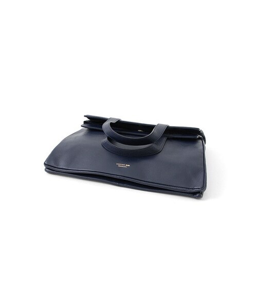 URBAN RESEARCH(アーバンリサーチ)の「UNDER BAR RAW .@MINIM LETHER PAPER 2WAY BAG(バッグ・レディース・Black/Navy/Bordeaux/Off・-)」の15枚目の写真