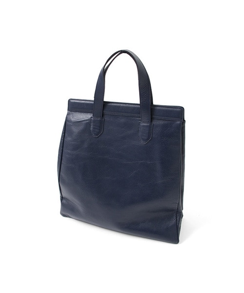 URBAN RESEARCH(アーバンリサーチ)の「UNDER BAR RAW .@MINIM LETHER PAPER 2WAY BAG(バッグ・レディース・Black/Navy/Bordeaux/Off・-)」の7枚目の写真