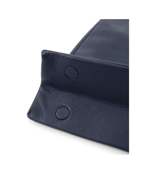 URBAN RESEARCH(アーバンリサーチ)の「UNDER BAR RAW .@MINIM LETHER PAPER 2WAY BAG(バッグ・レディース・Black/Navy/Bordeaux/Off・-)」の12枚目の写真