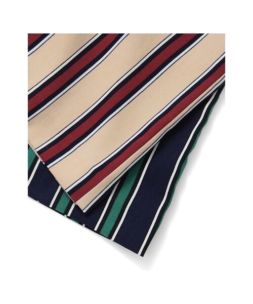 KBF(ケイビーエフ)の「ストライプショートパンツ(パンツ・レディース・グリーン/ベージュ・one)」の13枚目の写真