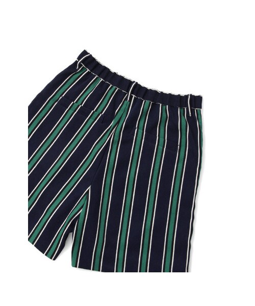 KBF(ケイビーエフ)の「ストライプショートパンツ(パンツ・レディース・グリーン/ベージュ・one)」の12枚目の写真
