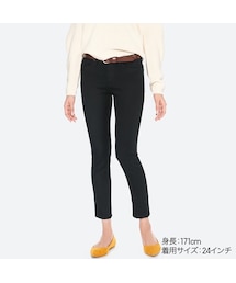 UNIQLO | ハイライズシガレットジーンズ（丈標準70cm）(デニムパンツ)