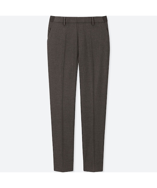 UNIQLO（ユニクロ）の「EZYアンクルパンツ（丈標準66～68cm）（その他パンツ・レディース・NAVY 69/DARK GRAY 08/BLACK 09/BEIGE 32・M/S/XXL/XS/XL/3XL/L）」の3枚目の写真