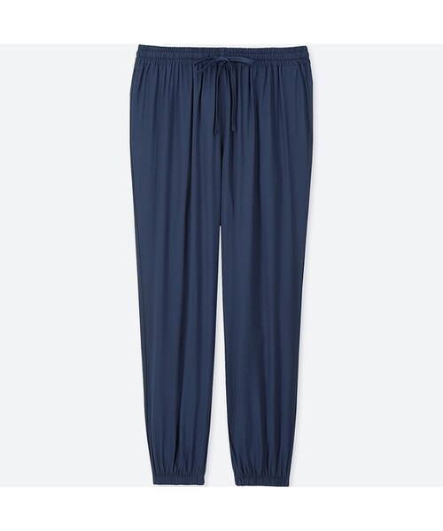 UNIQLO（ユニクロ）の「ドレープジョガーパンツ（その他パンツ・レディース・PINK 12/BLUE 66/LIGHT GRAY 02/NAVY 69/BLACK 09・XS/XL/S/XXL/M/L/3XL）」の5枚目の写真