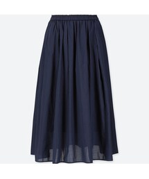 UNIQLO | ハイウエストコットンローンスカート＋(スカート)