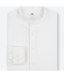 UNIQLO | エクストラファインコットンブロードスタンドカラーシャツ（長袖）＋EC(シャツ/ブラウス)