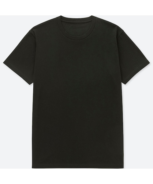UNIQLO（ユニクロ）の「ドライカラークルーネックT（半袖）（Tシャツ/カットソー・メンズ・GRAY 03/BLACK 09・XL/M/L/S）」の2枚目の写真
