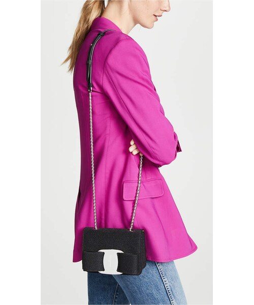 Salvatore Ferragamo☆VARA BOW ミニ バケット ショルダーバッグ Mini bucket bag with Vara bows - Women | Ferragamo