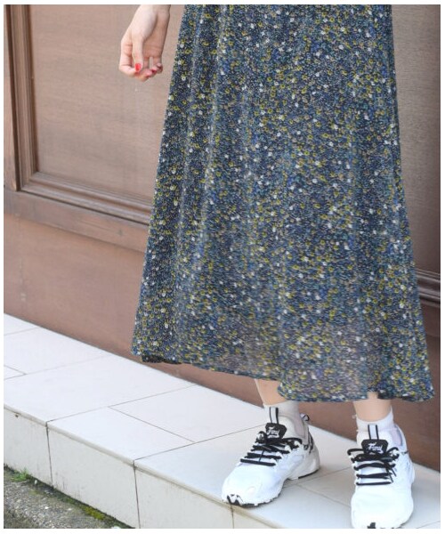 w closet（ダブルクローゼット）の「アソート柄シフォンノースリワンピース（ワンピース/ドレス・レディース・フラワー/ドット・FREE）」の15枚目の写真