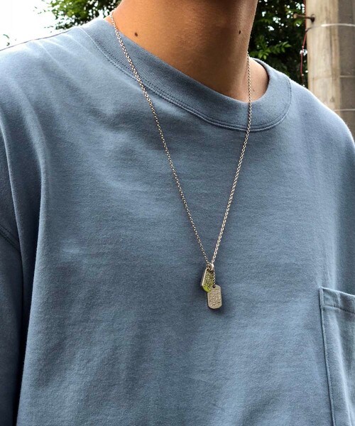 Studious ステュディオス の ナンバリングドッグタグネックレス その他 Wear